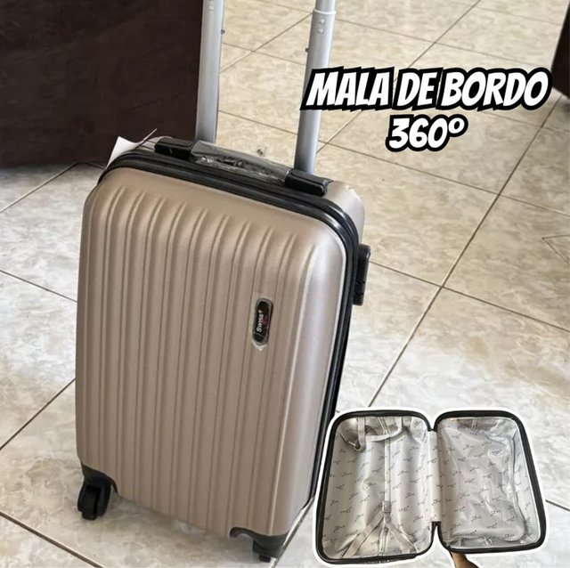 Mala pequena de bordo Londres 4 Rodas Swiss Move