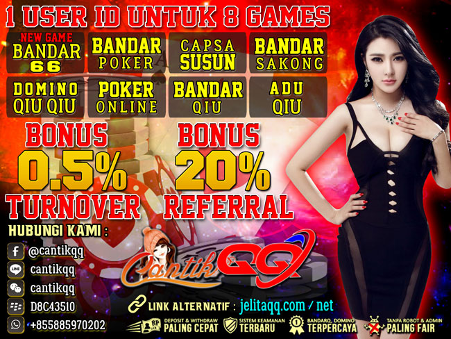 CantikQQ - Agen Permainan Judi Kartu Indonesia - Page 8 Slide-Promo