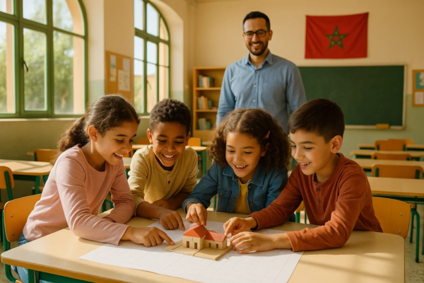 Illustration de l'approche par compétences en classe