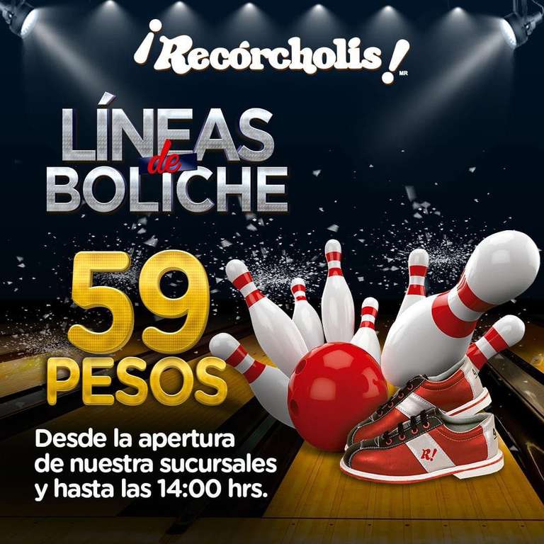 Recorcholis: Boliche en $59 y otras promociones 
