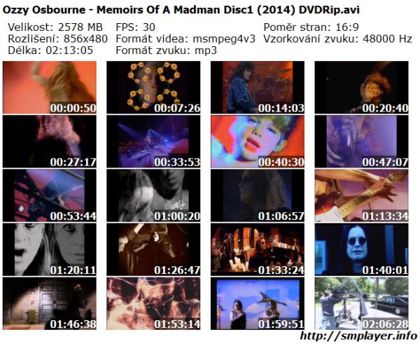 Ozzy Osbourne - Memoirs Of A Madman (2014)