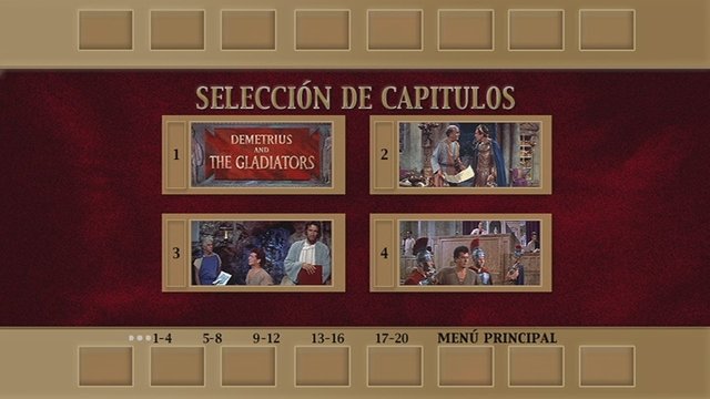 3 - Demetrius y los Gladiadores [DVD9Full] [PAL] [Cast/Ing/Fr/Ale/It] [Sub:Varios] [1954] [Aventuras]