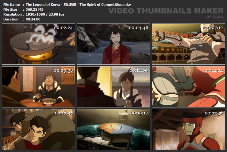 The Legend of Korra - S01E05 - The Spirit of Competition.mkv