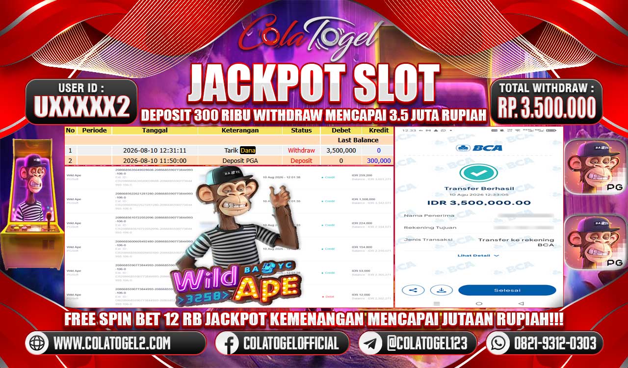 JACKPOT SLOT GACOR!!