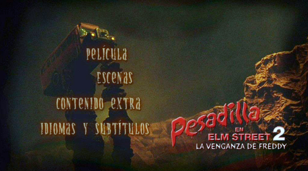 A NIGHTMARE ON ELM STREET 2 FREDDY S REVENGE MENU - Pesadilla en Elm Street 2: La venganza de Freddy [1985] [Terror] [DVD9] [PAL] [Leng. ESP/ENG] [Subt. ESP/ENG]