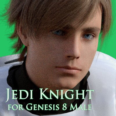 jedi knight for for genesis 8 male