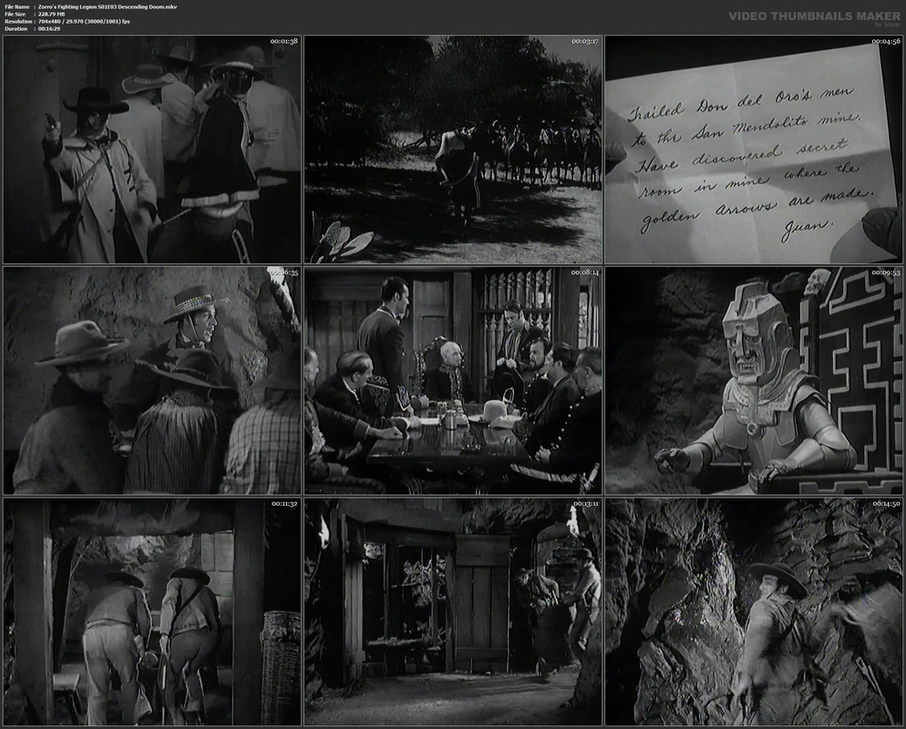 Zorro's Fighting Legion S01E03 Descending Doom.mkv