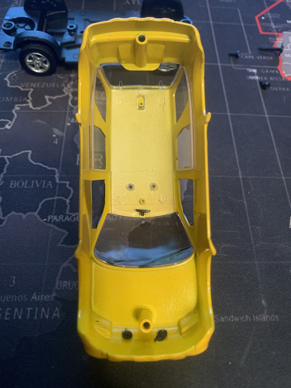 Strip and repaint diecast car r/Diecast