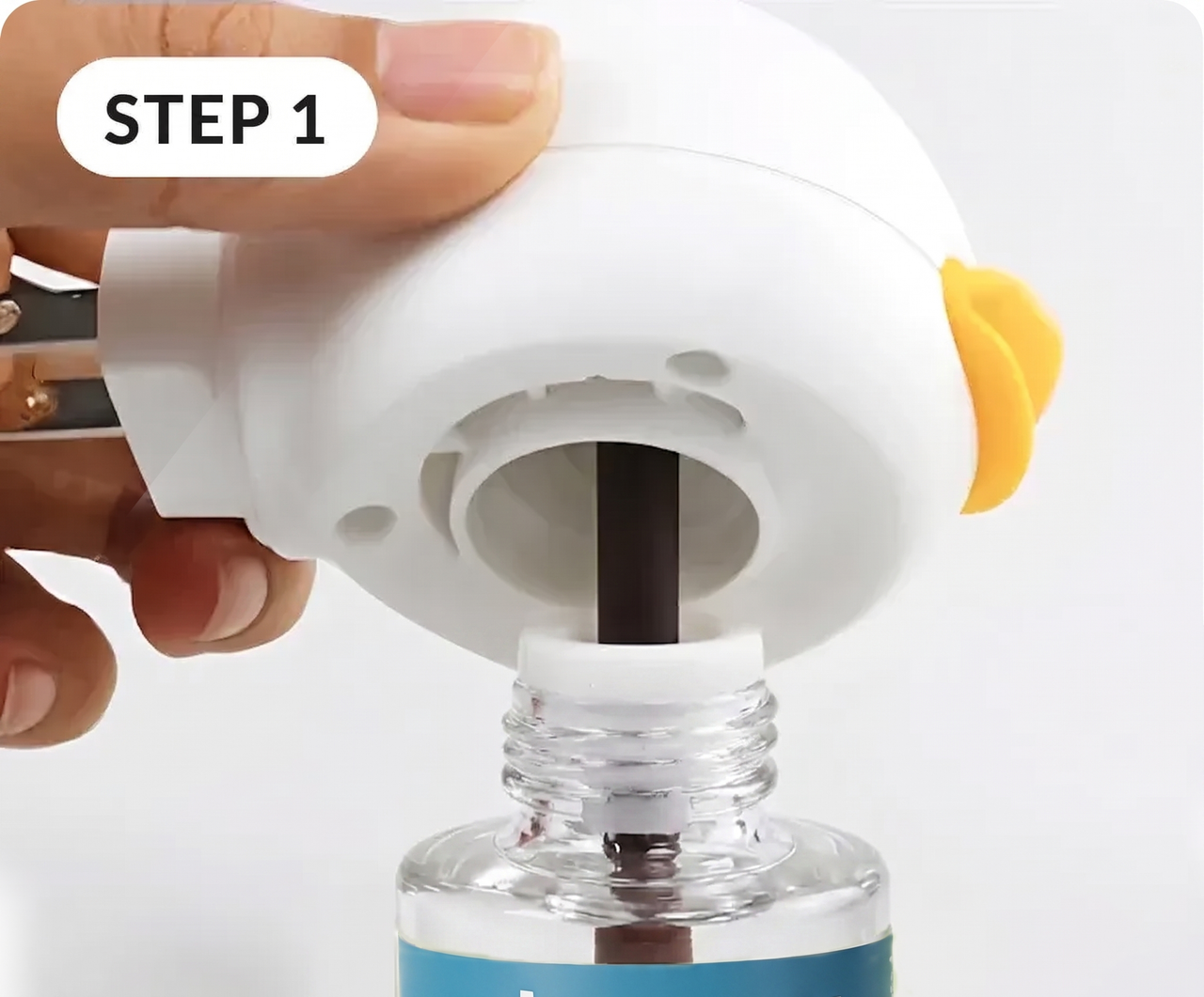 Step 1 — assemble diffuser and refill