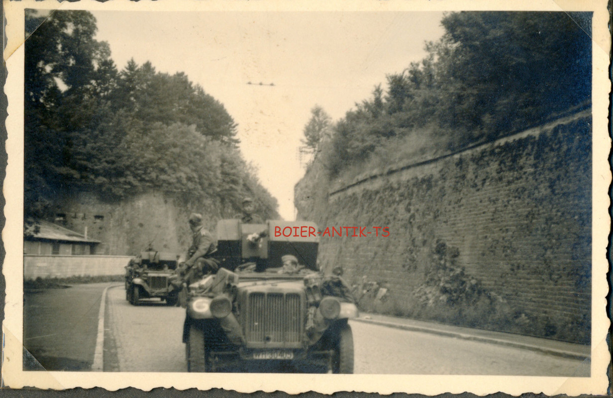 2 WK FESTUNG BELFORT KFZ GESCHÜTZ PAK GUDERIAN