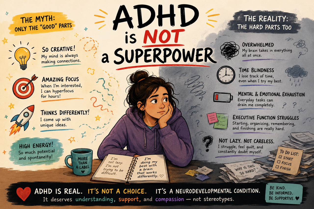 ADHD Is Not a Superpower