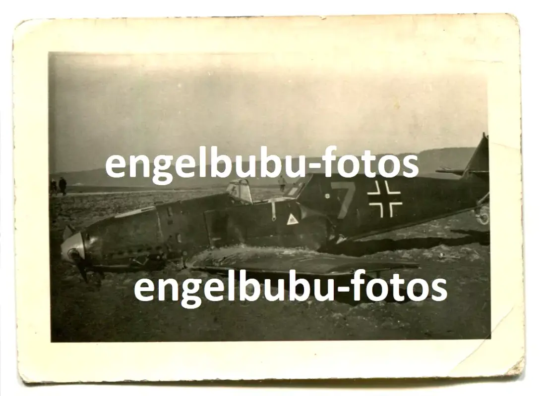 FOTO - FLUGZEUG - Messerschmitt Me 109 (F) m. -7- - Jagdgeschwader 101 - 1944 -3