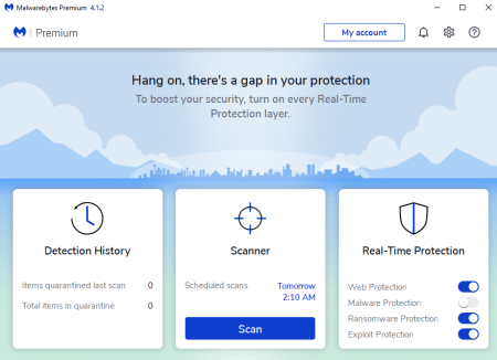 Malwarebytes Premium 4.1.2.73 Multilingual Malwarebytes Premium 4.1.2.73 Multilingual