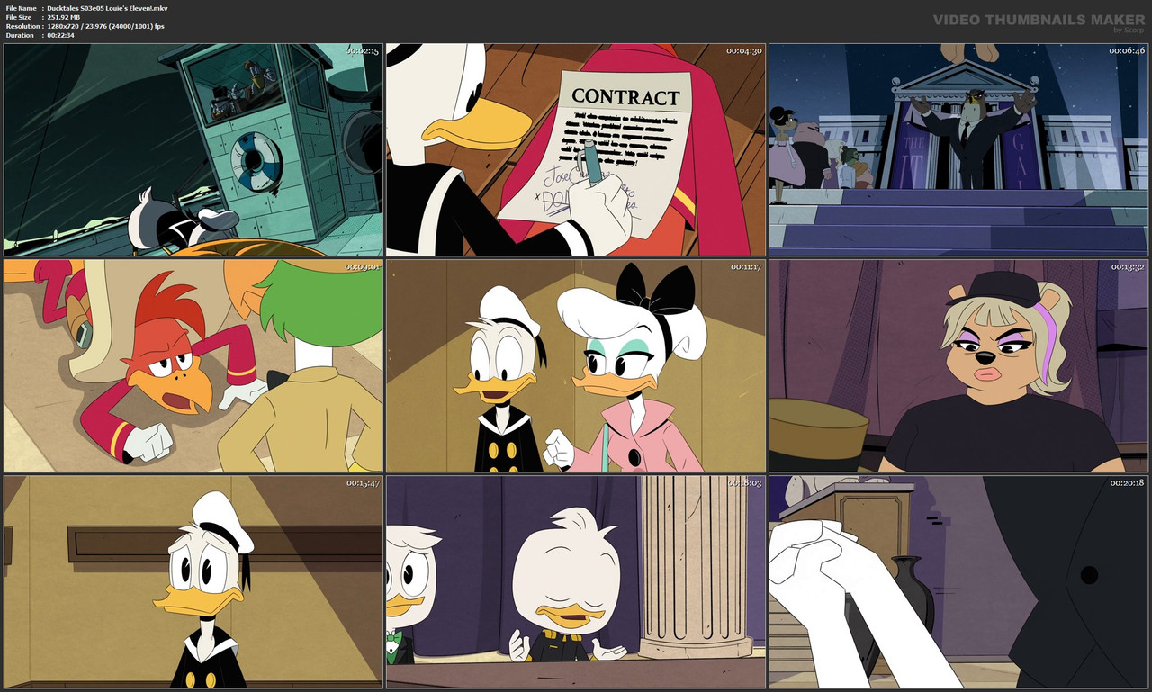 Ducktales S03e05 Louie's Eleven!.mkv