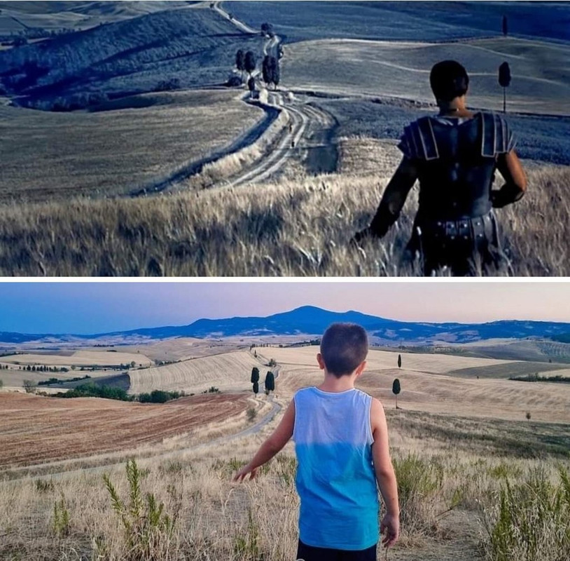 La Toscana 2022: entre termas y cipreses - Blogs de Italia - Una Toscana de cine: Gladiator (2)