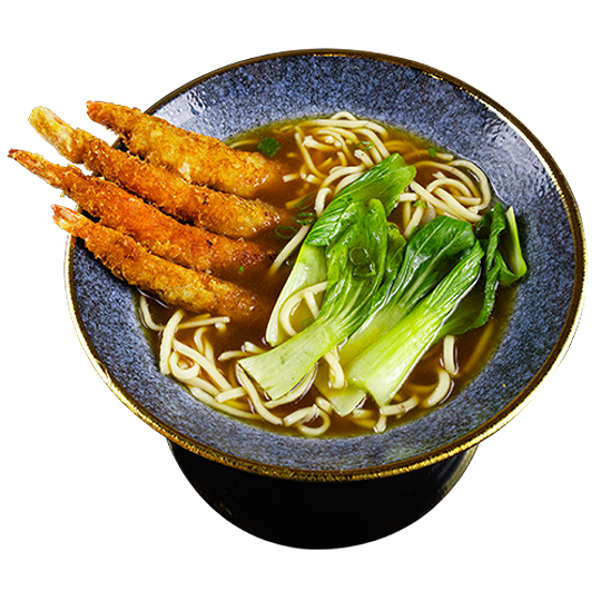62. Ramen Con Gambas Rebozadas