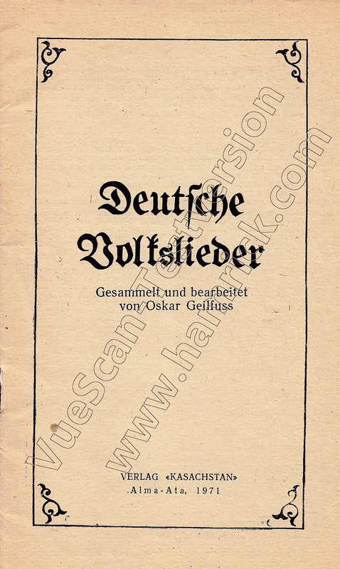 Volkslieder Geilfuss