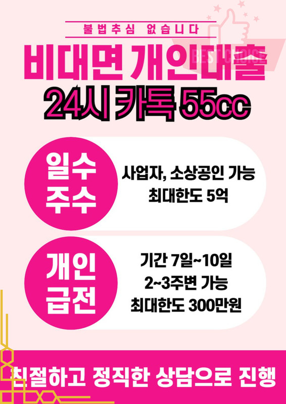 개인돈 급전 일수 대출