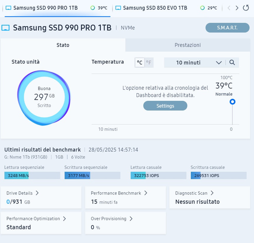 Nvme 1Tb on PCIe slot 2