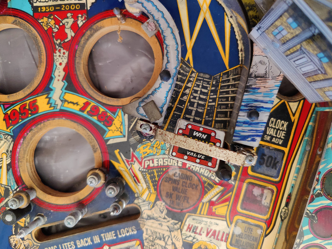 Sur plateau avant démontage passage bif casino