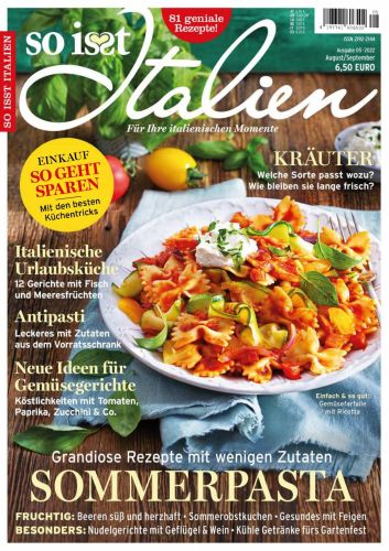 So isst Italien Magazin No 05 August-September 2022
