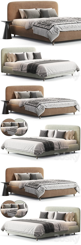 Wanda Bed by Manzzeli