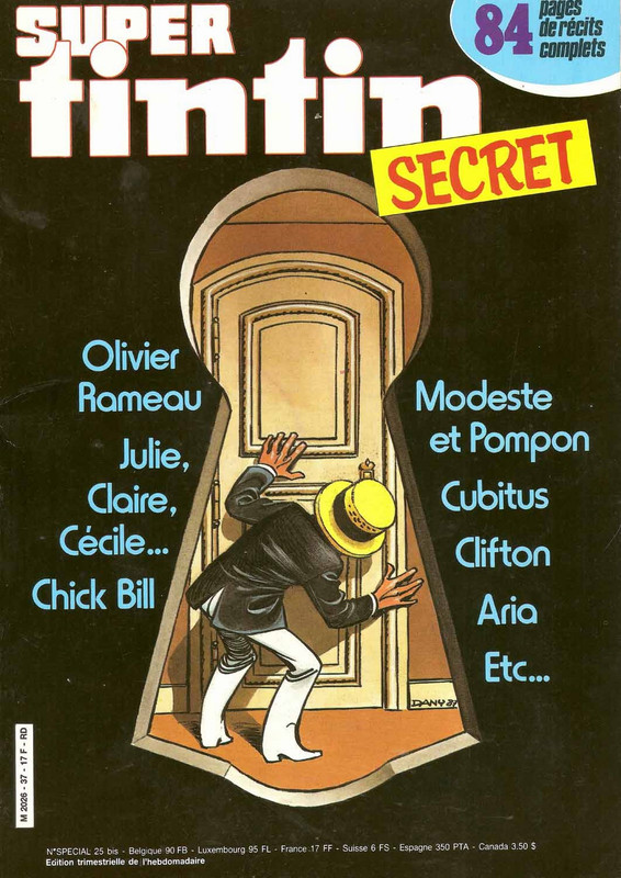 tintin deux ou trois choses de la vie secrète de Henri Vernes (C