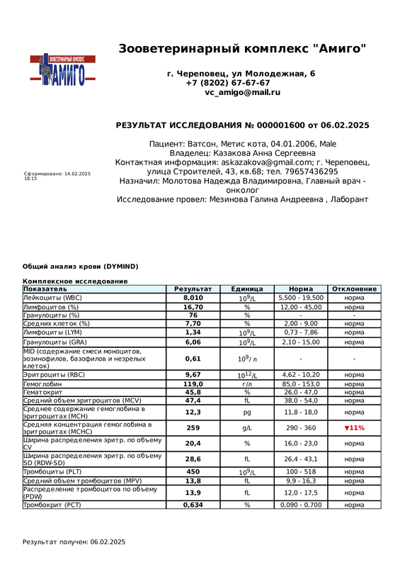 ватсон оак 06.02
