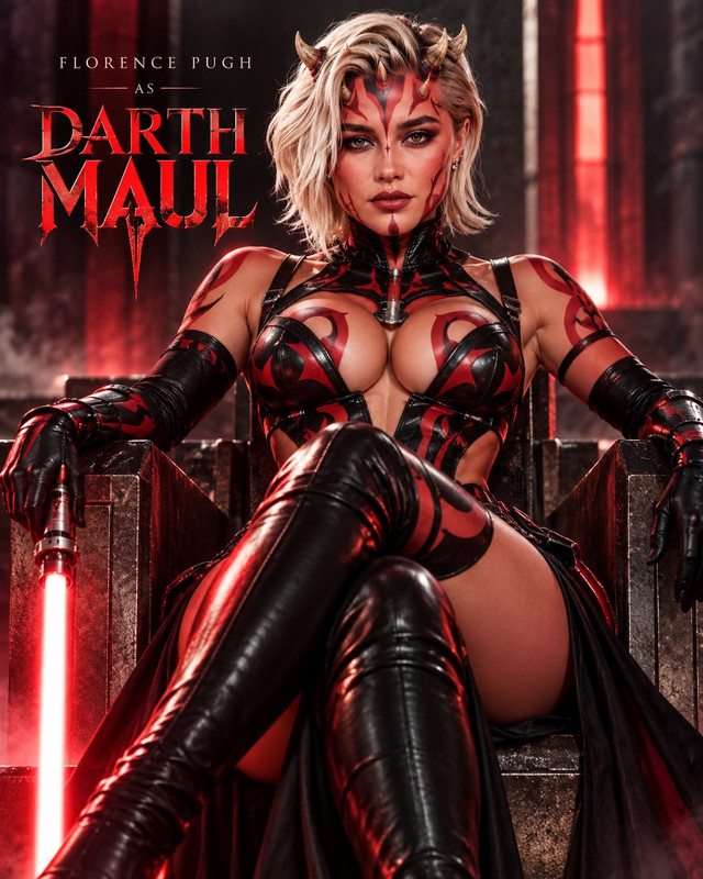 Florence Pugh Darth Maul