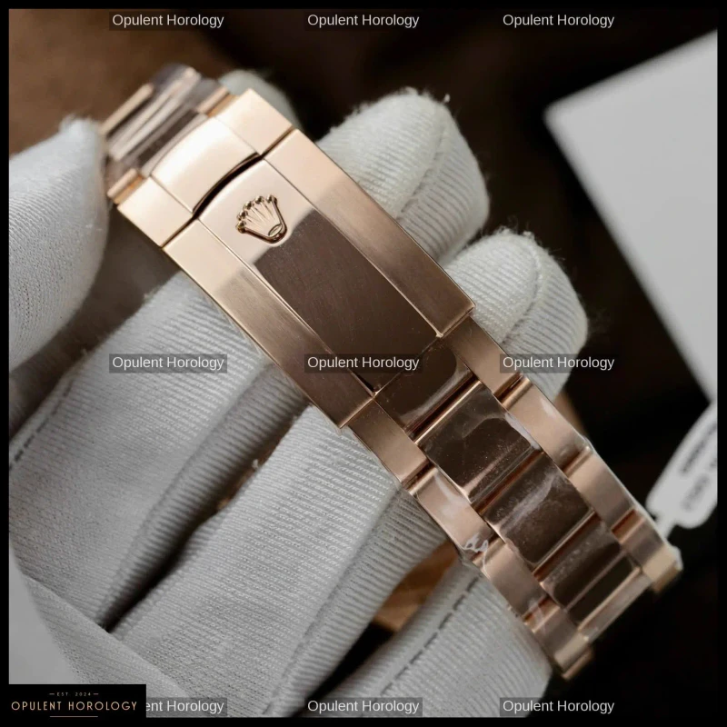 Rolex Sky-Dweller Real Gold Plated Chocolate Dial 42mm - Super Clone