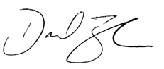 Dan Taylor signature