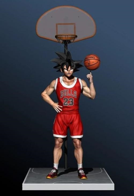 Basketball Goku Dragon Ball – 3D Print Model