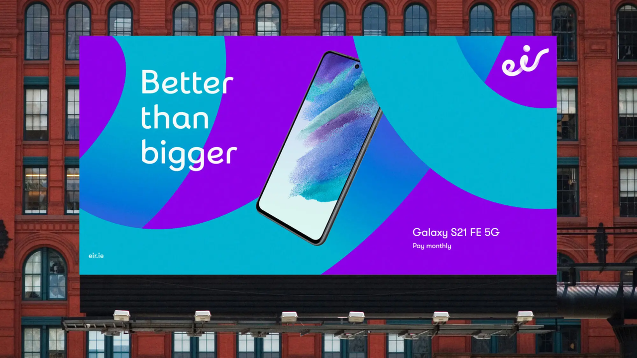 Eir brand campaign showcase