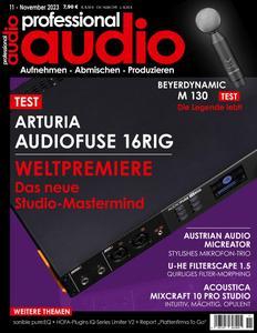 Cover: Professional Audio Magazin November No 11 2023