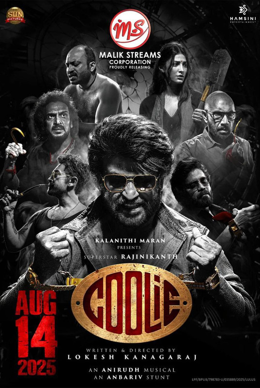 Coolie (2025) Hindi HQ HDTC 1080p – 720p – 480p Download