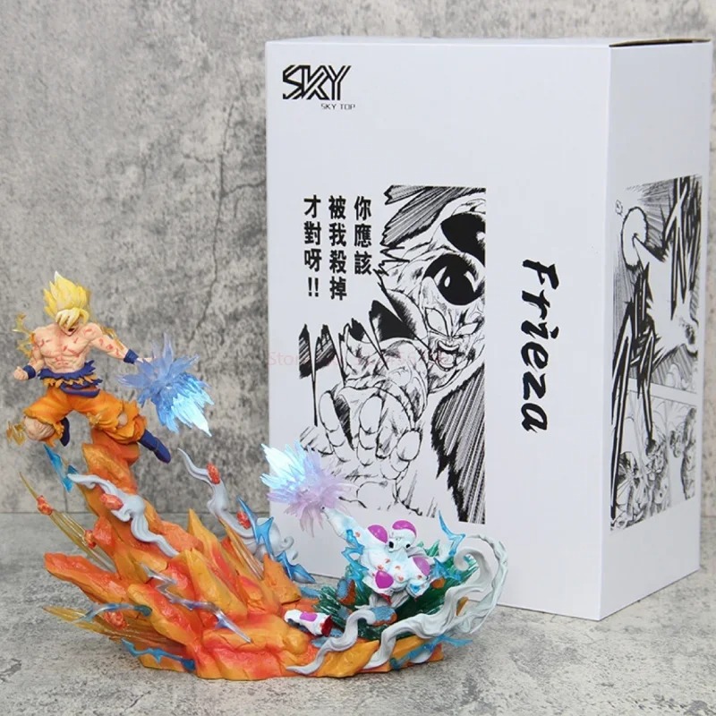 Hot Sale Big Figuras 39.5cm De Dragoned Balls Z Dbz Figure Son Goku Vegeta Broli