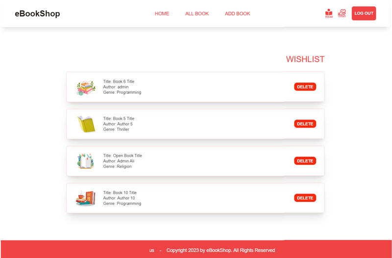 eBookShop screenshot 4