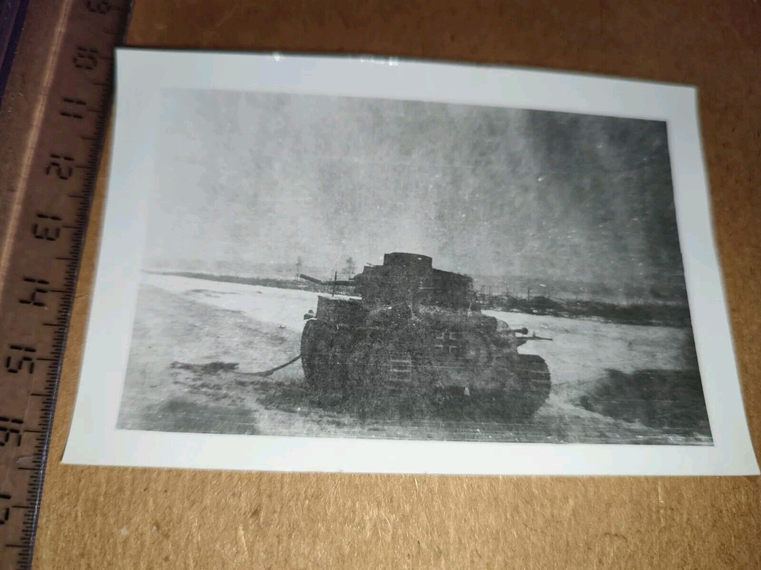 Zerstörter Kampfpanzer Ostfront