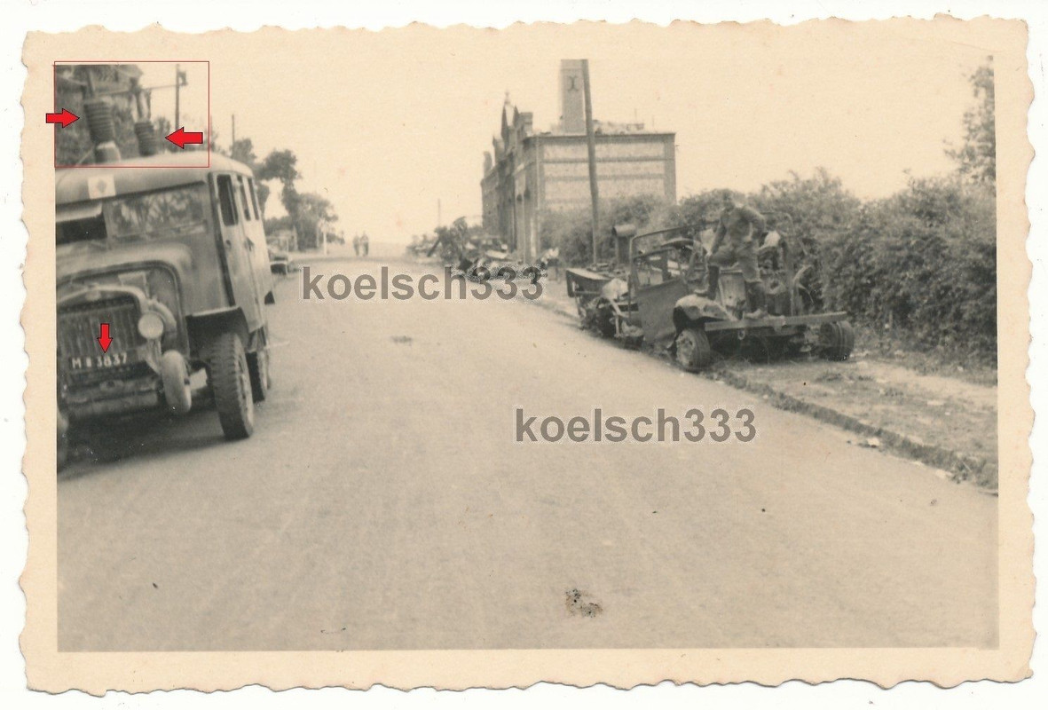 Foto französischer Laffly S 20 TL PC Funk LKW Fu