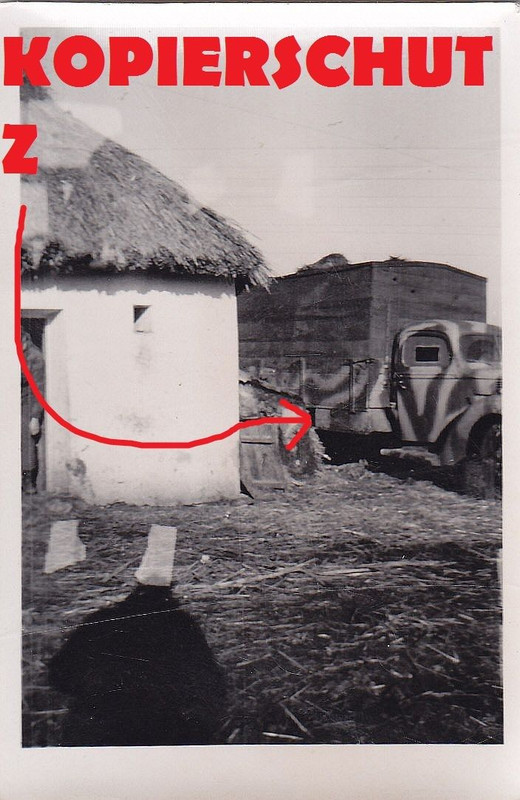 Gumbinnen 44-45 Ostpreußen Opel-Blitz Spätkrieg-