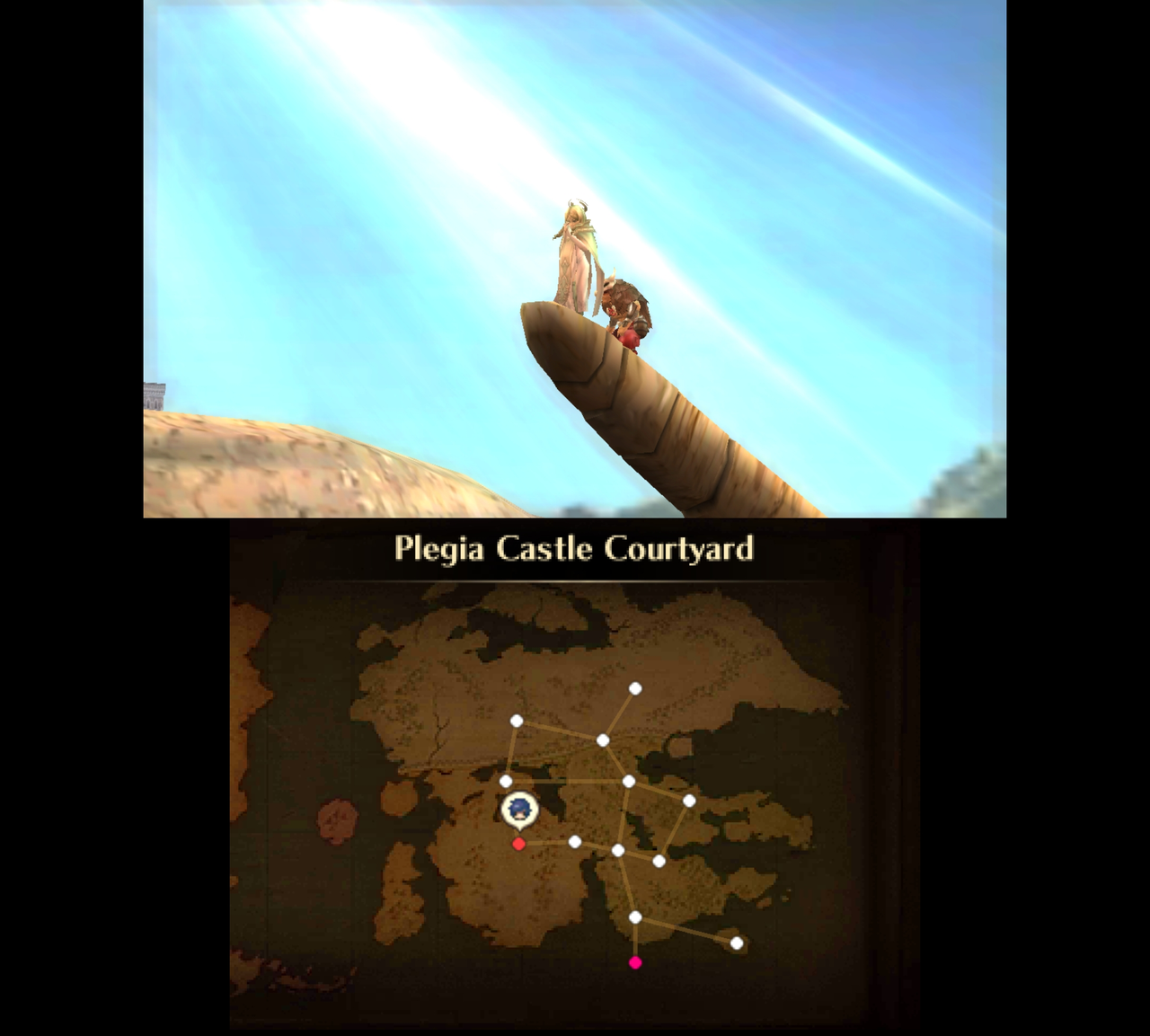 Exalt's sacrifice cutscene from Fire Emblem Awakening