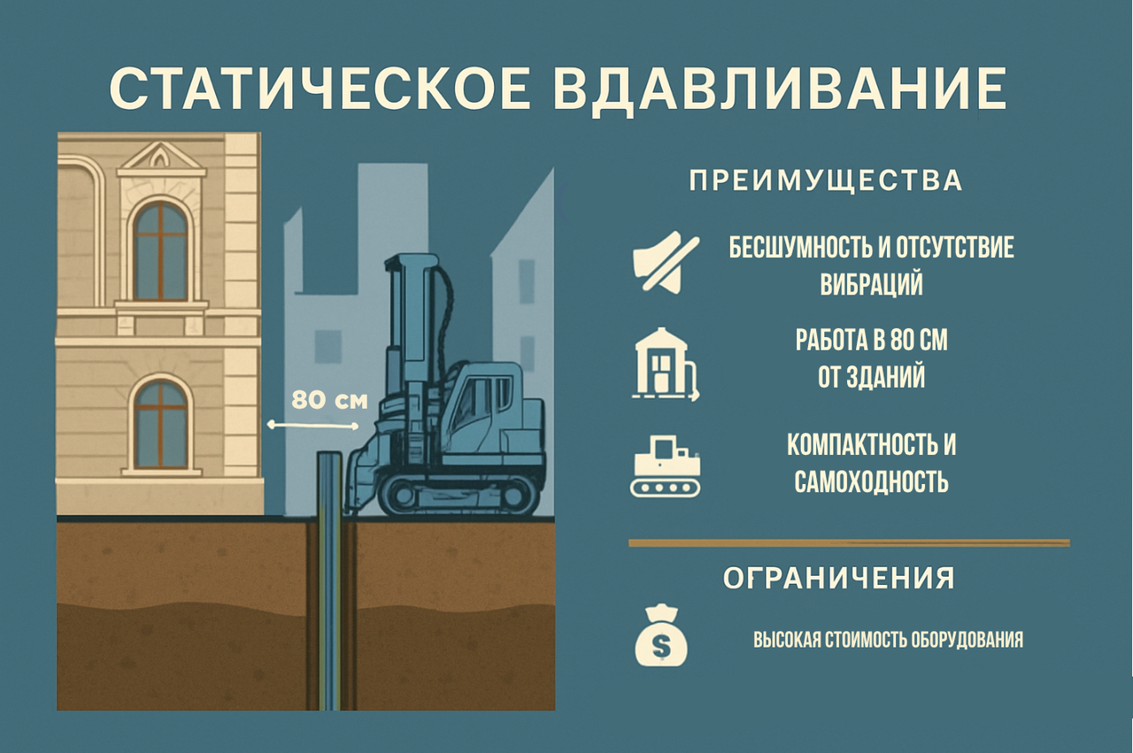 Статическое вдавливание