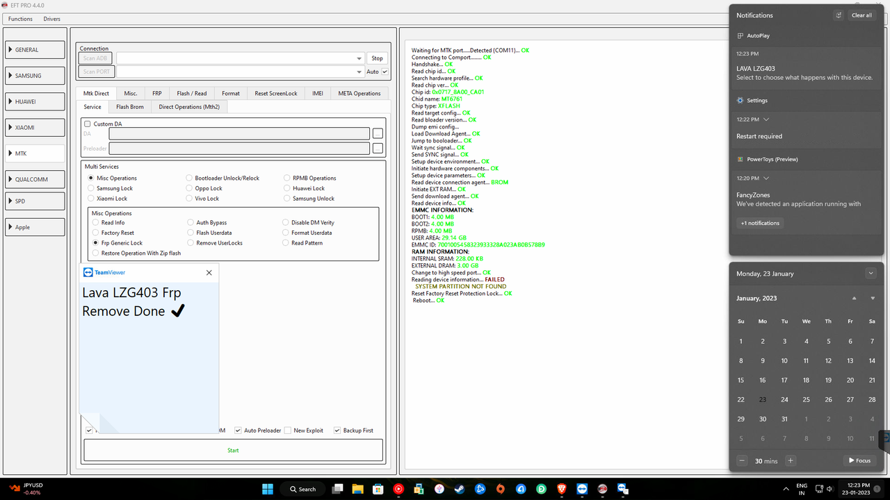 LAVA FRP DONE ONE CLICK
