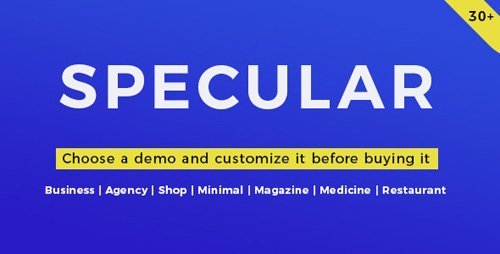 ThemeForest - Specular v3.2.2 - Business Theme - 9412083