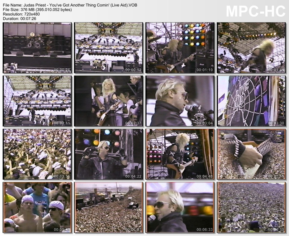 Judas Priest - You've Got Another Thing Comin' (Live Aid)