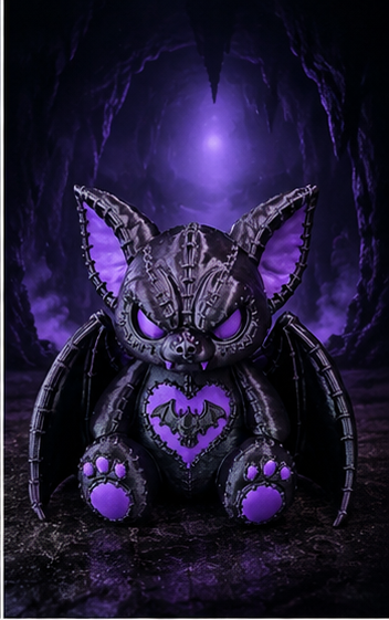 The Midnight Stitchborn Bat