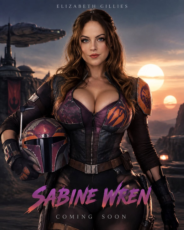 Elizabeth Gillies Sabine Wren
