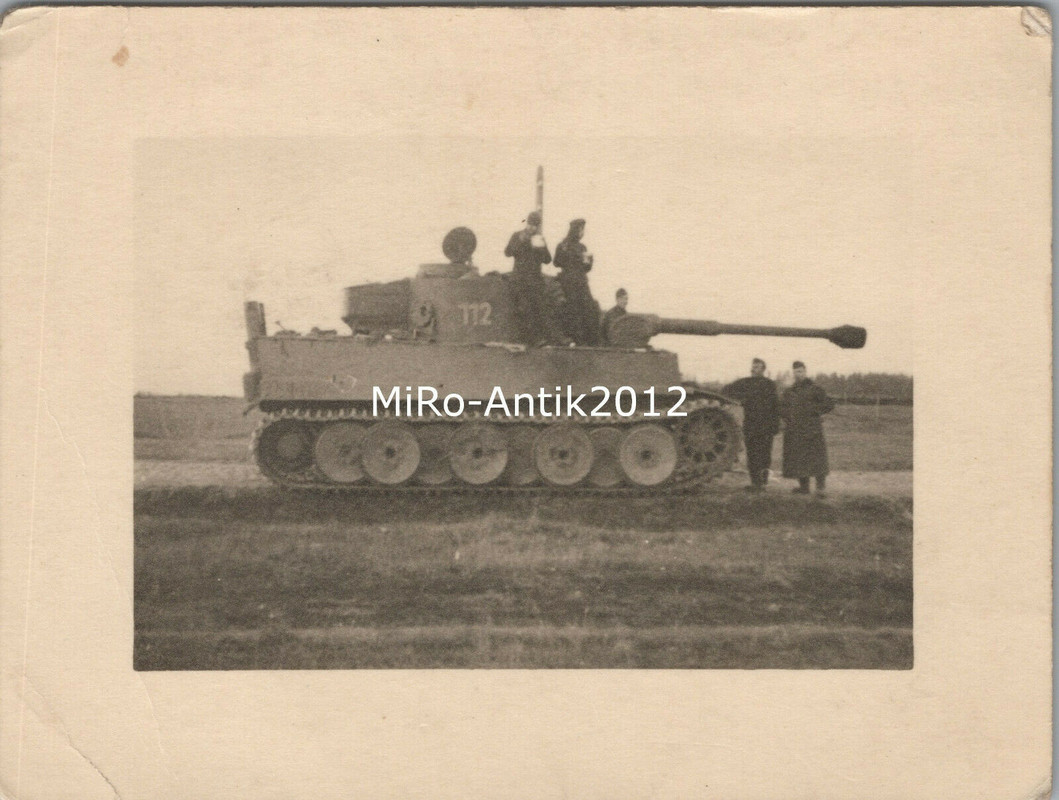 ! gemütliche Stunde am 12.03.1944, Panzerkampfwagen VI Tiger Nr 112