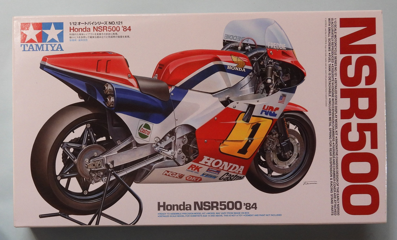 Fast Freddie Spencer Honda NSR 500 1984, Tamiya 1/12th. - Work In ...