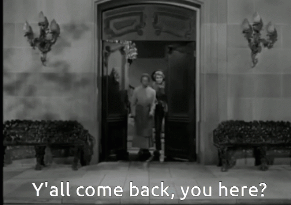 come back